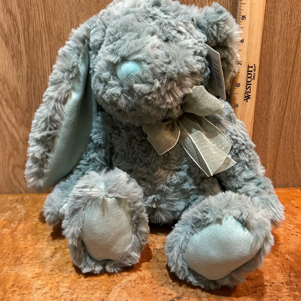 Signature Select Floppy Ear Bunny Rabbit Green Plush 10